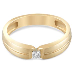 Buy 18 Karat Gold & Diamond Ring