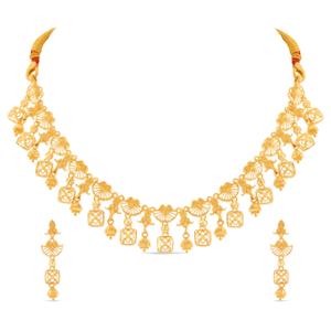 Buy 22 Karat Gold Necklace Set