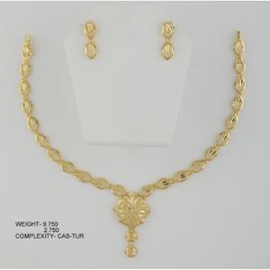 Buy 22 Karat Gold Necklace Set