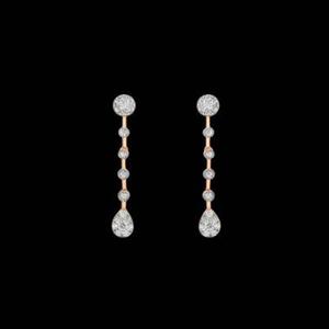 Buy 14 Karat Gold & Diamond Earrings