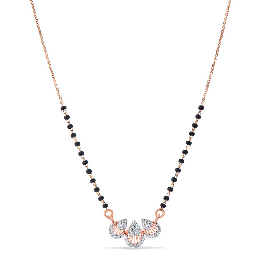 Buy 18 Karat Gold & Diamond Mangalsutra