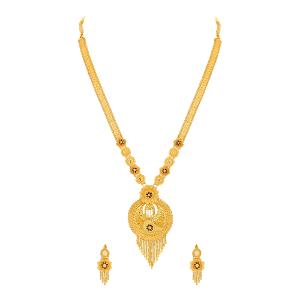 Buy 22 Karat Gold Necklace Set