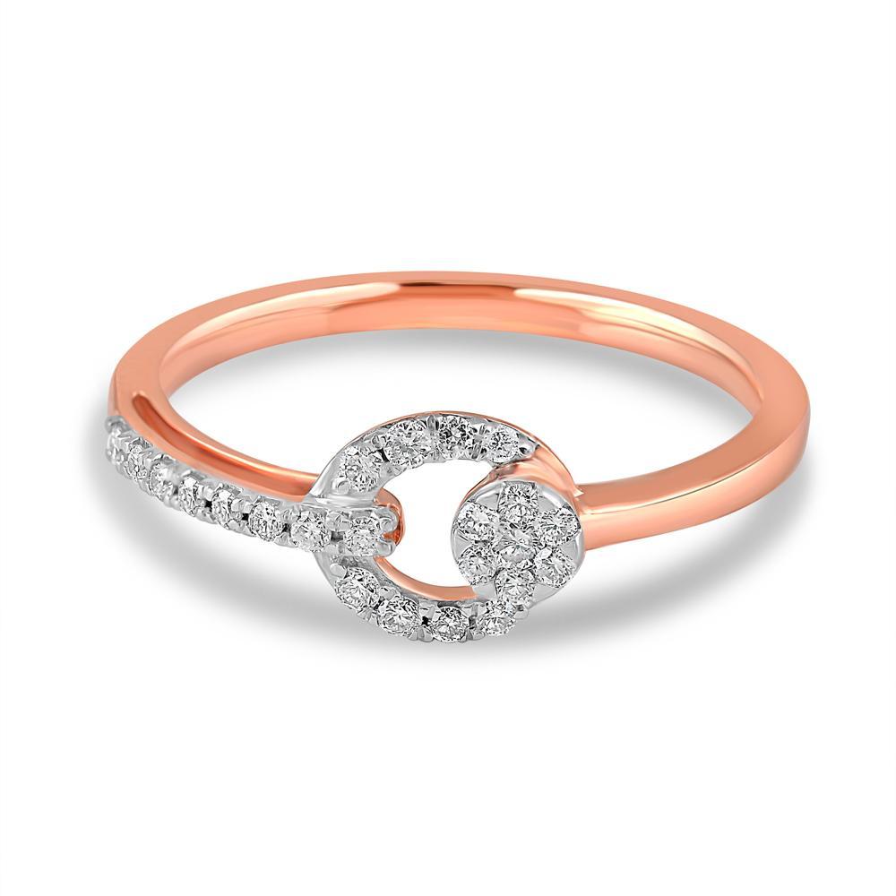Buy Radiant Circle Diamond Ring