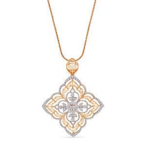 Buy 14 Karat Gold & Diamond Pendant