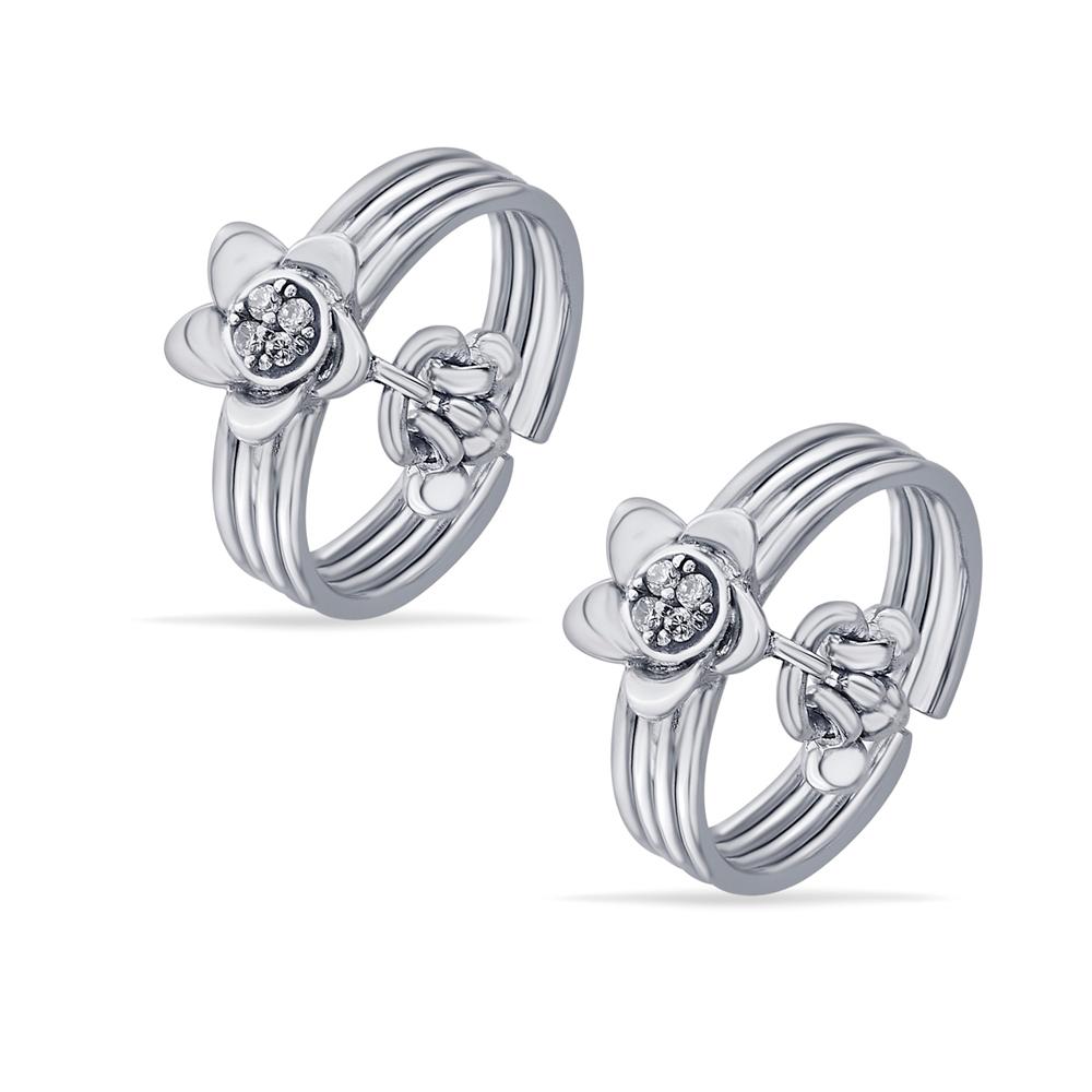 Buy 925 Purity Silver Toe Ring