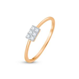 Buy 14 Karat Gold & Diamond Ring