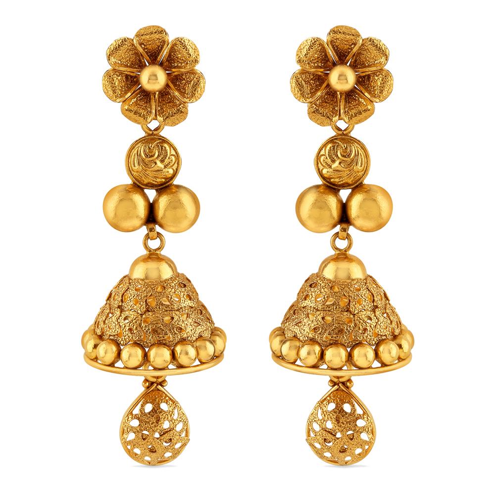 Buy 22 Karat Gold Earrings