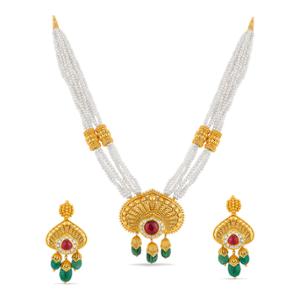 Buy 22 Karat Gold Necklace Set
