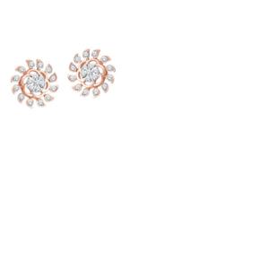 Buy 14 Karat Gold & Diamond Earrings