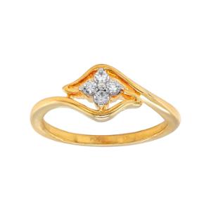 Buy 14 Karat Gold & Diamond Ring