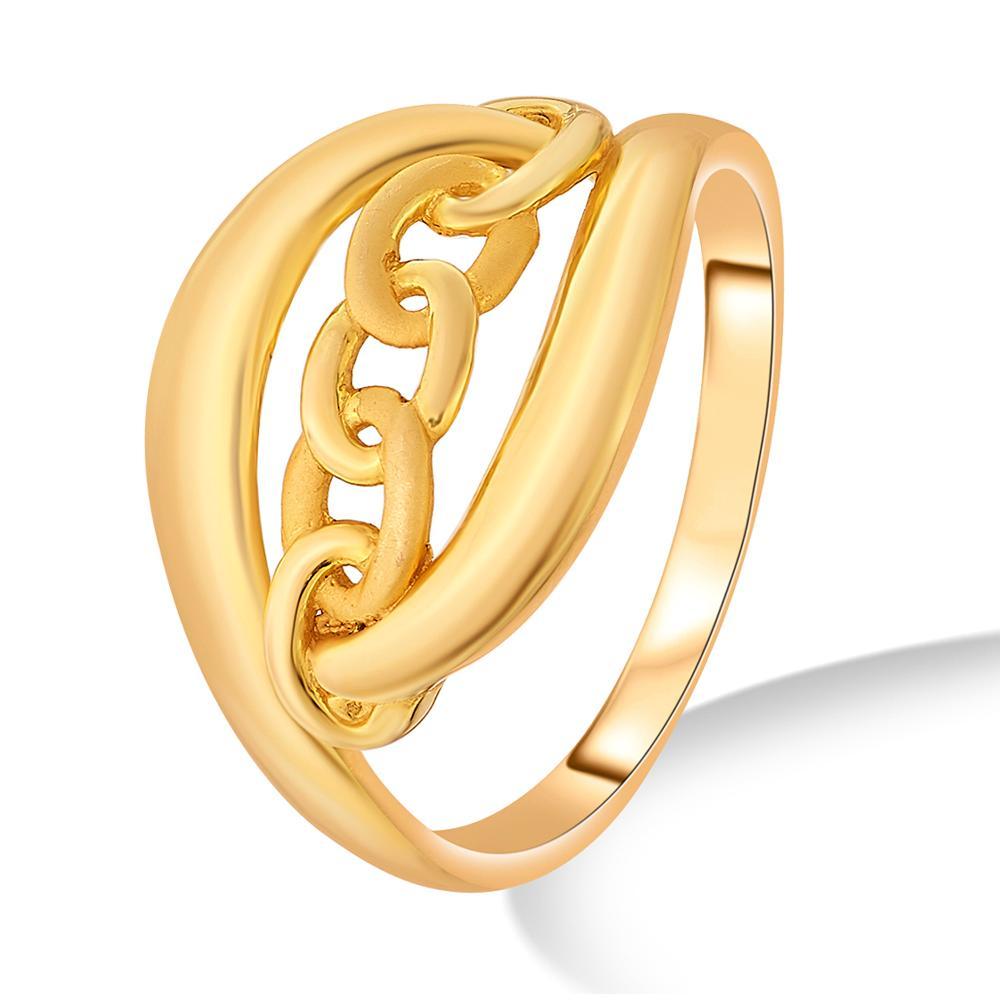 Buy Interlocking Chain Gold Ring