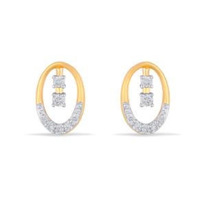 Buy 14 Karat Gold & Diamond Earrings