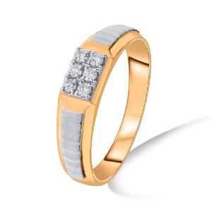 Buy 18 Karat Gold & Diamond Ring