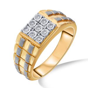 Buy 18 Karat Gold & Diamond Ring