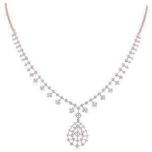 Buy 14 Karat Gold & Diamond Necklace
