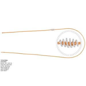 Buy 22 Karat Gold & Diamond Chain