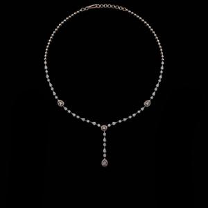 Buy 18 Karat Gold & Diamond Necklace