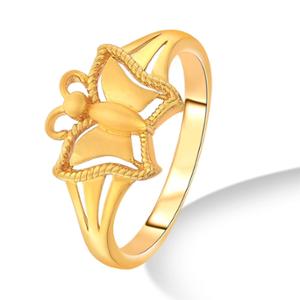 Buy 22 Karat Gold Fluttery Butterfly Ring