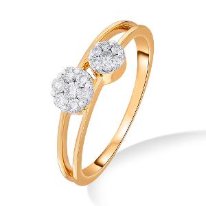 Buy 18 Karat Gold & Diamond Ring