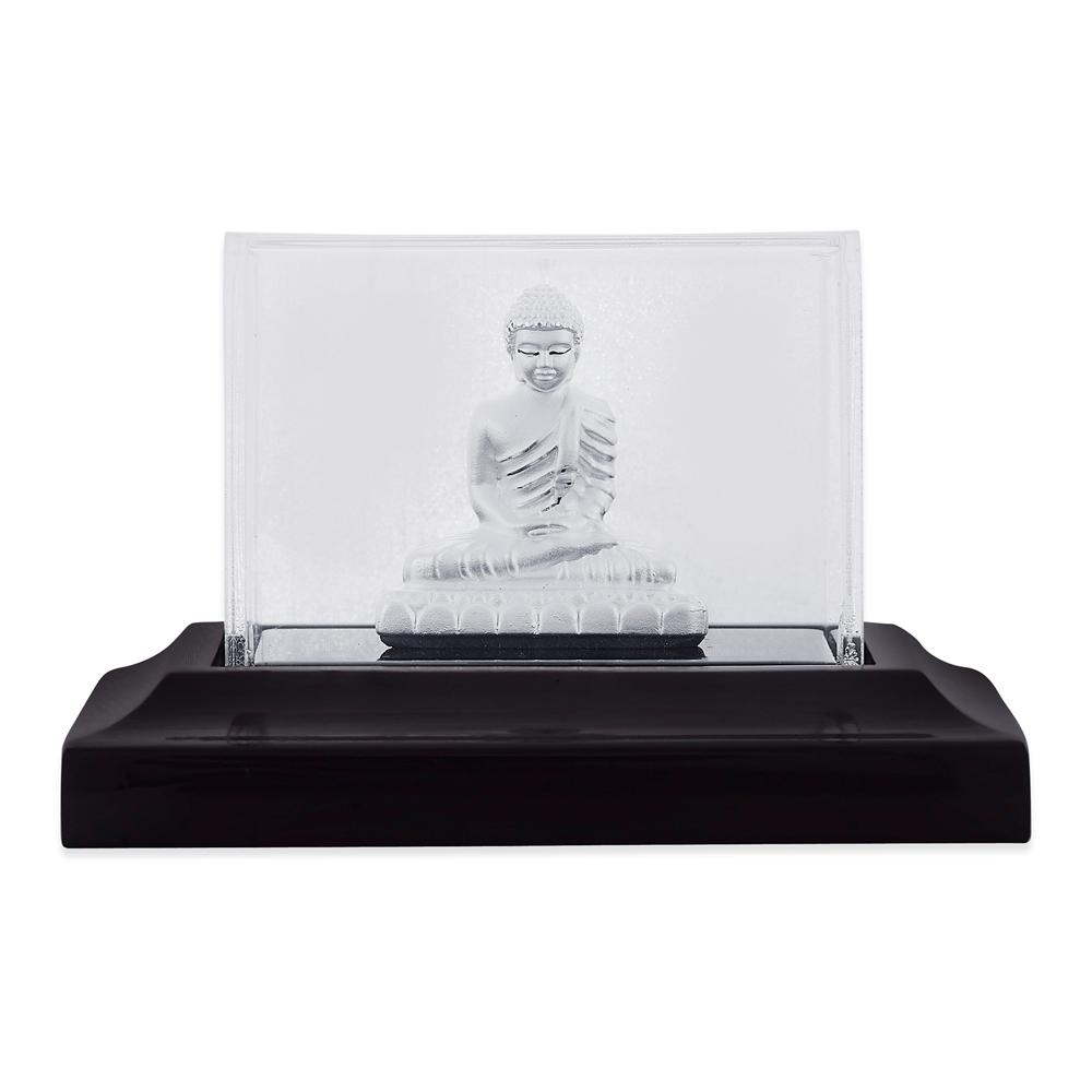 Buy Lord Gautam Buddha Silver Idol