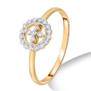 Buy 14 Karat Gold & Diamond Ring