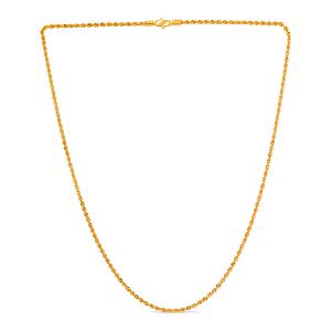 Buy 22 Karat Gold Chain For Unisex