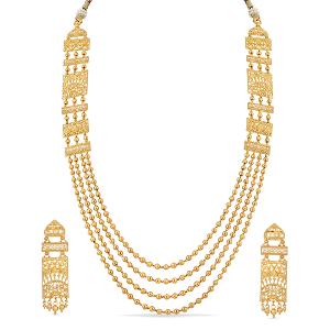 Buy 22 Karat Gold Necklace Set