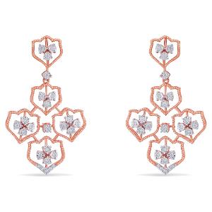 Buy 18 Karat Gold & Diamond Earrings