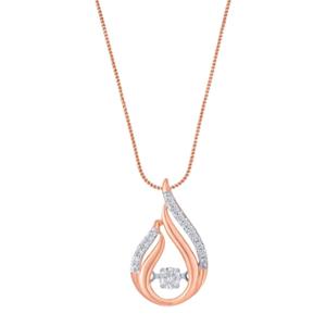 Buy Shimmering Teardrop Diamond Pendant