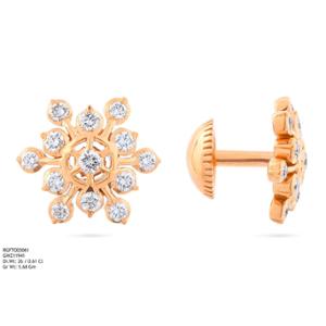 Buy 22 Karat Gold & Diamond Earrings
