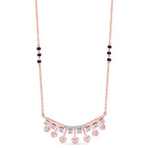 Buy 14 Karat Gold & Diamond Mangalsutra