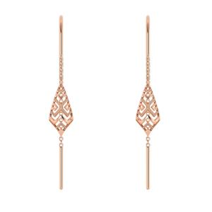 Buy Cymatic Charm Sui Dhaga Earrings
