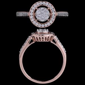 Buy 18 Karat Gold & Diamond Ring