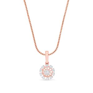 Buy Diamond Blossom Gold & Diamond Pendant