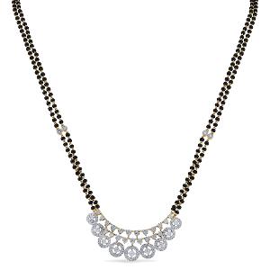 Buy 18 Kt Gold & Diamond Mangalsutra
