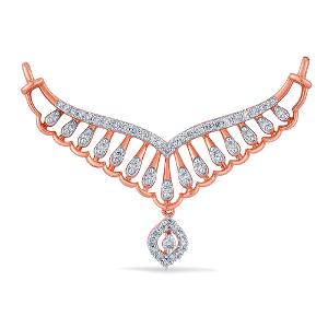Buy 18 Karat Gold & Diamond Mangalsutra