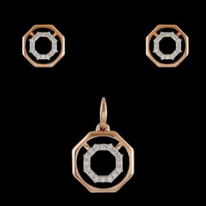 Buy 14 Karat Gold & Diamond Pendant