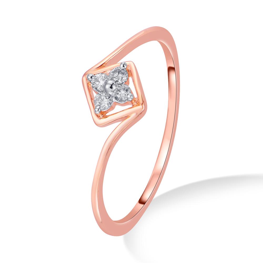 Buy 14 Karat Gold & Diamond Ring