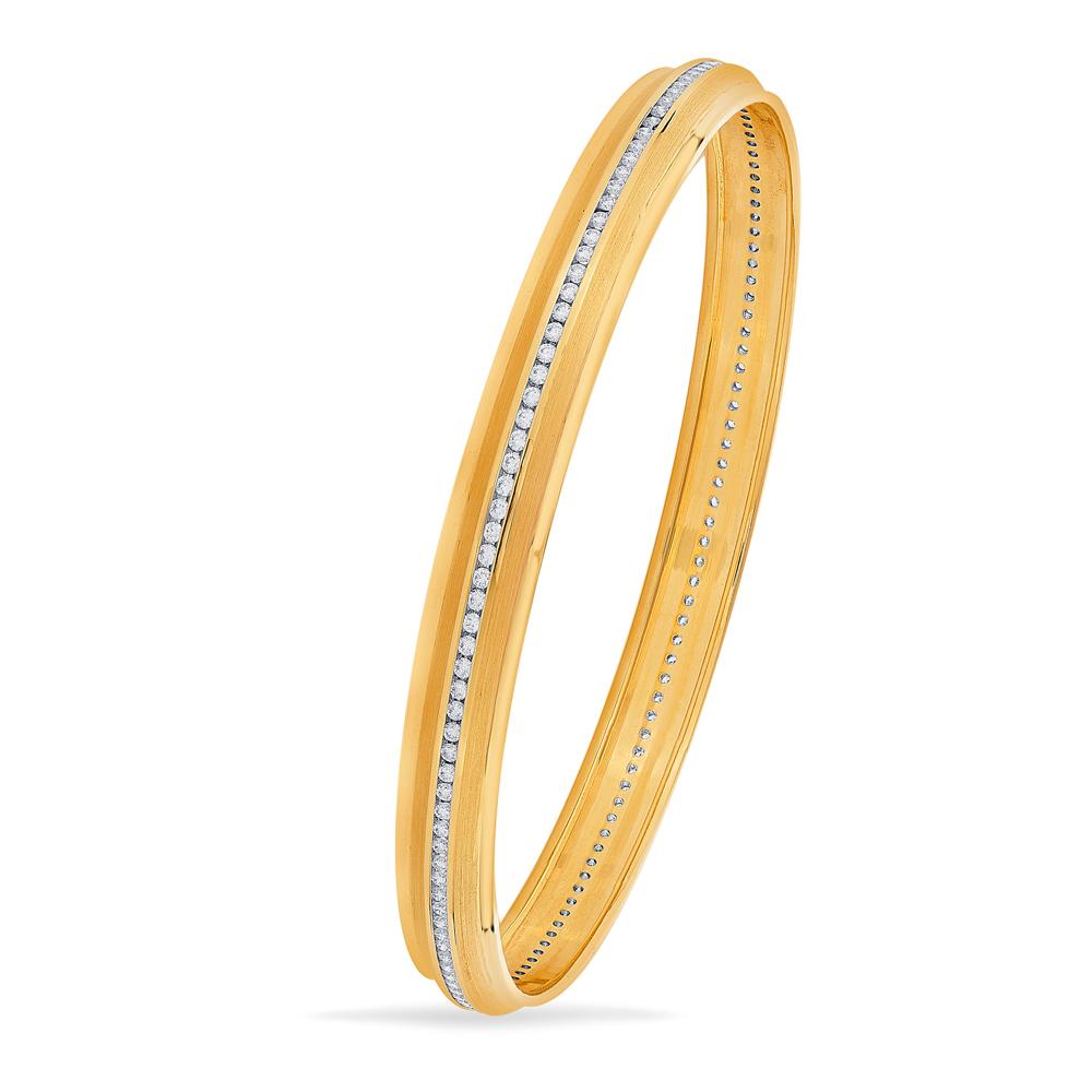 Buy 18 Karat Gold & Diamond Bangles