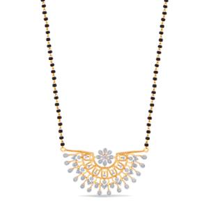 Buy 14 Karat Gold & Diamond Mangalsutra