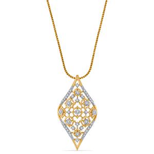 Buy 14 Karat Gold & Diamond Pendant