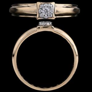 Buy 14 Karat Gold & Diamond Ring
