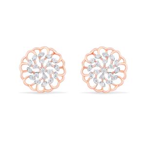 Buy 14 Karat Gold & Diamond Earrings