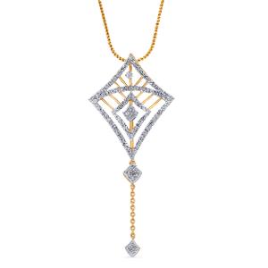Buy 14 Karat Gold & Diamond Pendant