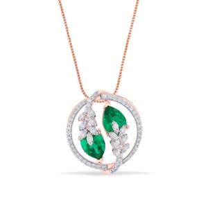 Buy 18 Karat Gold & Diamond Pendant