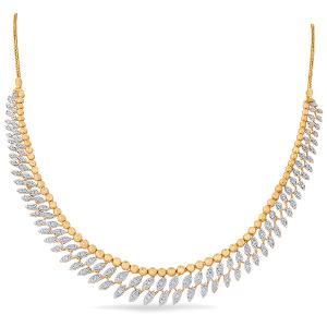 Buy 14 Karat Gold & Diamond Necklace