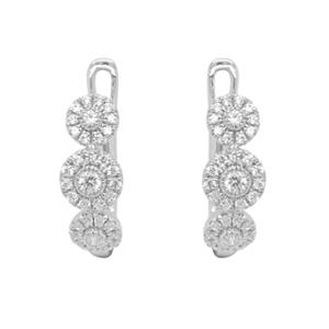 Buy 18 Karat Gold & Diamond Earrings