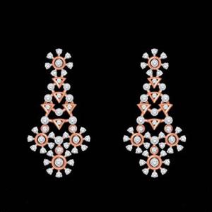 Buy 14 Karat Gold & Diamond Earrings