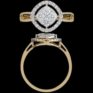 Buy 18 Karat Gold & Diamond Ring