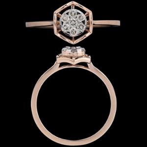 Buy 18 Karat Gold & Diamond Ring